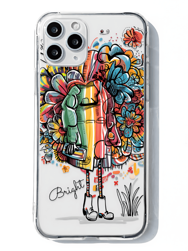 Aurora Floral Glow Bright Phone Case