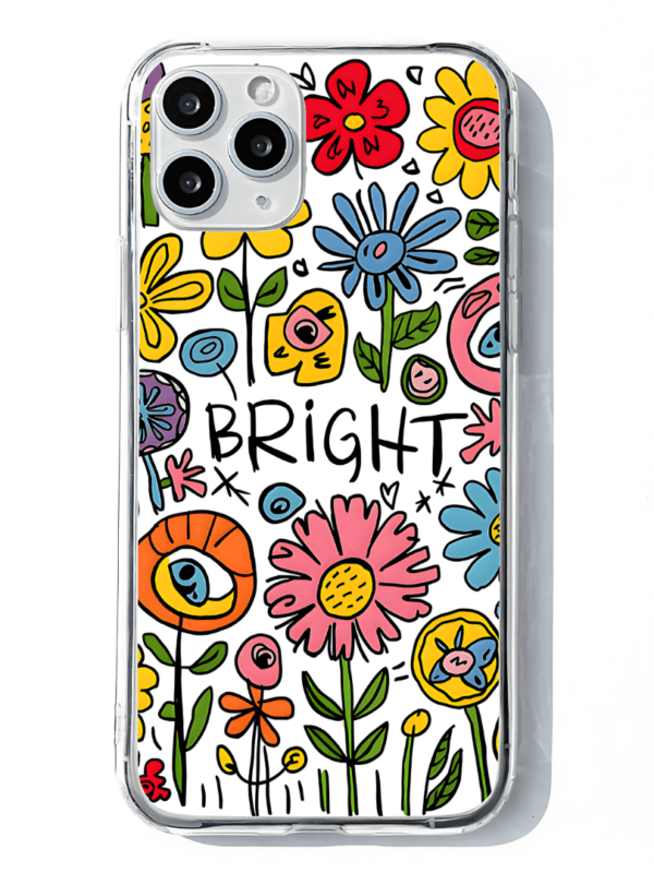 Blossoming Boldness Bright Phone Case