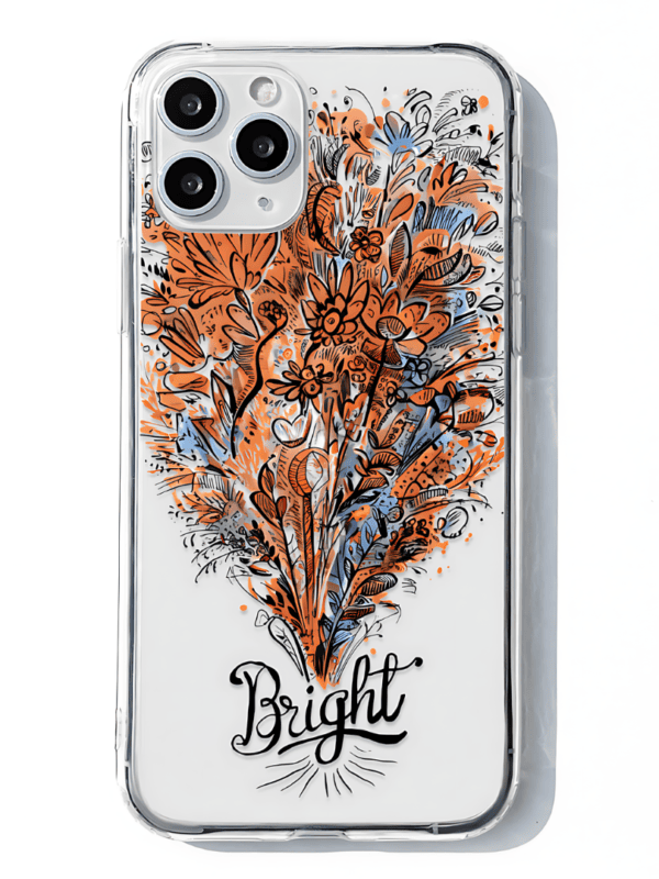 Burst of Orange Brilliance Bright Phone Case