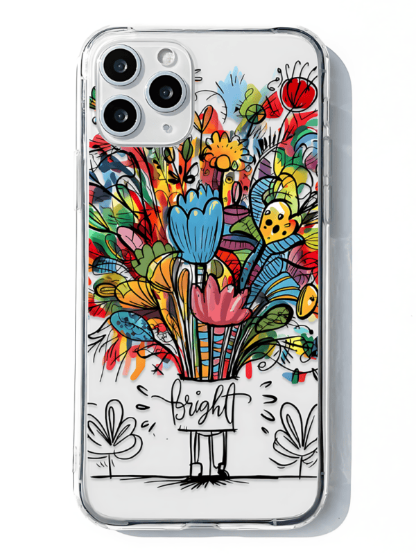 Cheerful Floral Burst Bright Phone Case