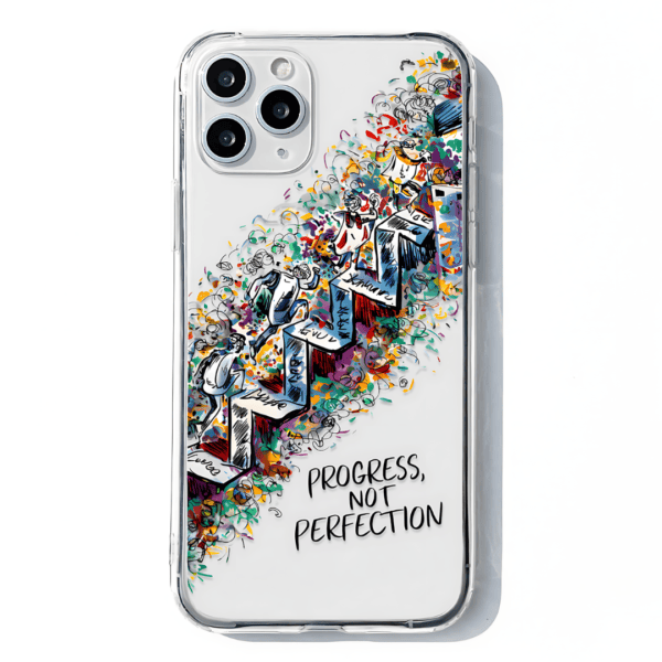 Every Step Counts - Progress, Not Perfection Phone Case