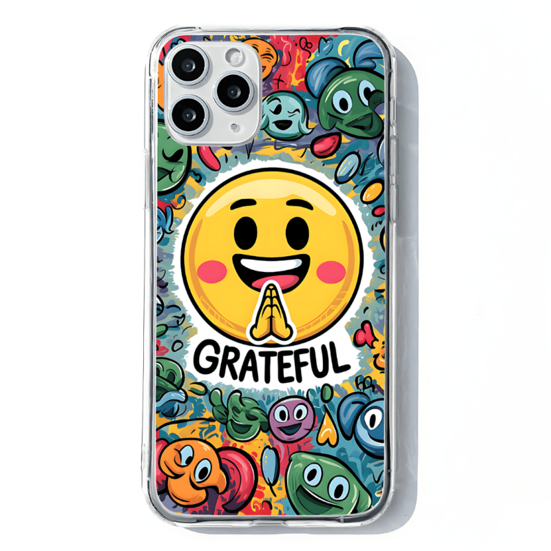 Heartfelt Happiness - Grateful Phone Case