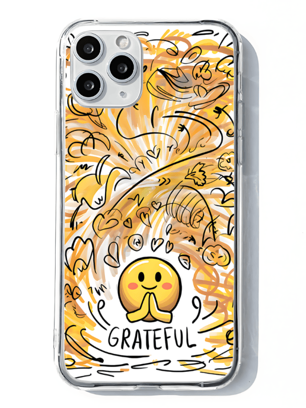 Peace Out & Be Thankful - Grateful Phone Case