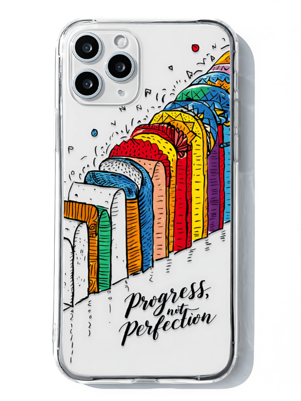 The Power of Yet - Progress, Not Perfection Phone Case