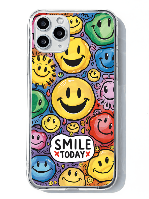 Turn That Frown Upside Down - Smile Today Phone Case